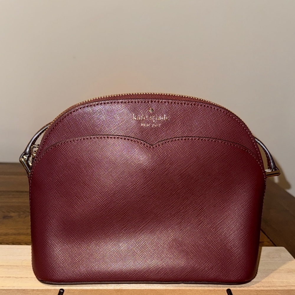 Kate Spade Burgundy Crossbody Bag
